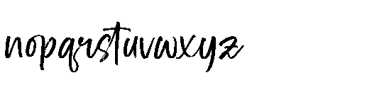Erottage Jhitaleon  Regular Font LOWERCASE