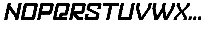 Ersiqust Italic Font UPPERCASE