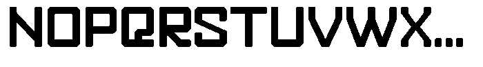 Ersiqust Regular Font UPPERCASE