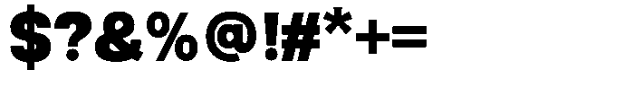 Ertinas Black Font OTHER CHARS