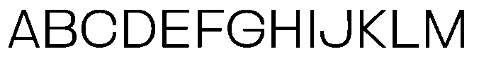 Ertinas Light Font UPPERCASE