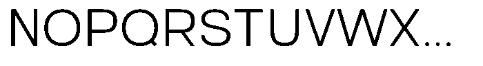 Ertinas Light Font UPPERCASE