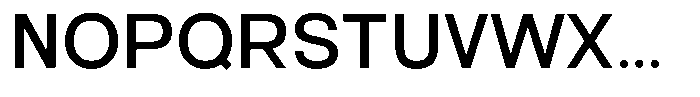 Ertinas Medium Font UPPERCASE
