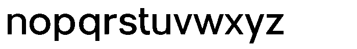Ertinas Medium Font LOWERCASE