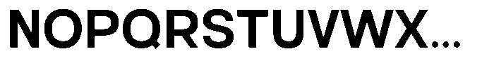 Ertinas Semi Bold Font UPPERCASE