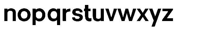 Ertinas Semi Bold Font LOWERCASE