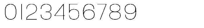 Ertinas Thin Font OTHER CHARS