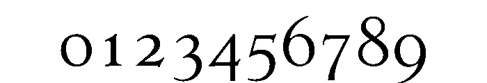 Erasmus LightSmallCaps Font OTHER CHARS