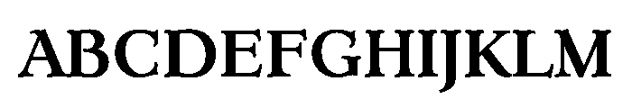 Erasmus MediumSmallCaps FONT