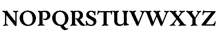 Erasmus MediumSmallCaps Font LOWERCASE