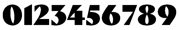 Ergon Black Font OTHER CHARS