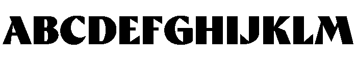 Ergon Black Font UPPERCASE