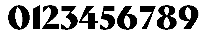 Ergon Bold Font OTHER CHARS