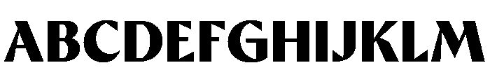 Ergon Bold Font UPPERCASE