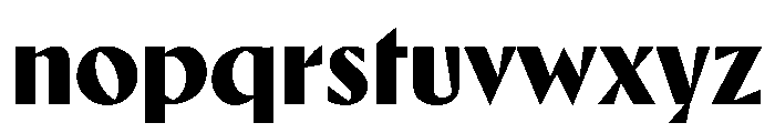 Ergon Bold Font LOWERCASE