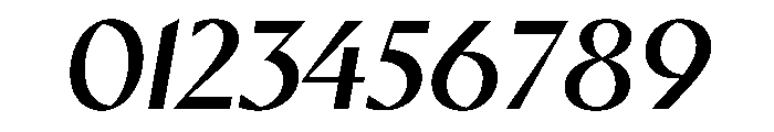 Ergon Regular Italic Font OTHER CHARS