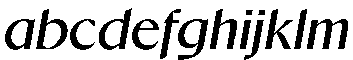 Ergon Regular Italic FONT