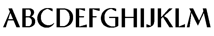 Ergon Regular Font UPPERCASE