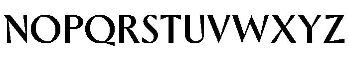 Ergon Regular Font UPPERCASE