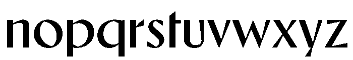 Ergon Regular Font LOWERCASE