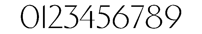 Ergon Thin Font OTHER CHARS