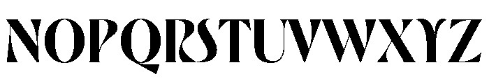 Eros Bold Font UPPERCASE