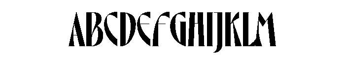 Eros Condensed Bold Font UPPERCASE