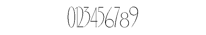 Eros Condensed Light Font OTHER CHARS