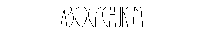 Eros Condensed Light Font UPPERCASE