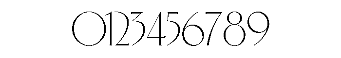 Eros Light Font OTHER CHARS