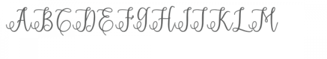 Eritta Script Bold Font UPPERCASE