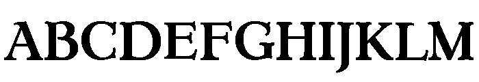 Erasmus Bold Font UPPERCASE