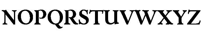 Erasmus Bold Font UPPERCASE