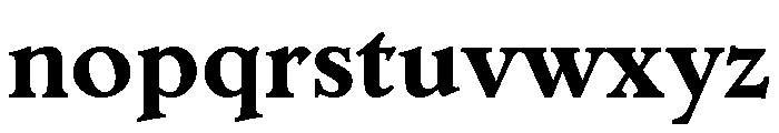 Erasmus Bold Font LOWERCASE