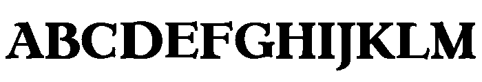 Erasmus Extra Bold Font UPPERCASE