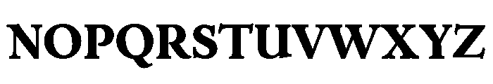 Erasmus Extra Bold Font UPPERCASE