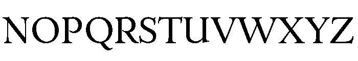 Erasmus Light Small Caps Font LOWERCASE