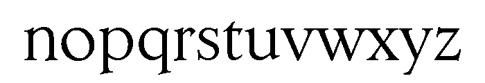 Erasmus Light Font LOWERCASE
