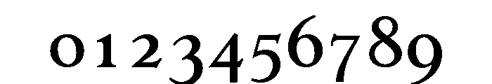 Erasmus Medium Small Caps Font OTHER CHARS