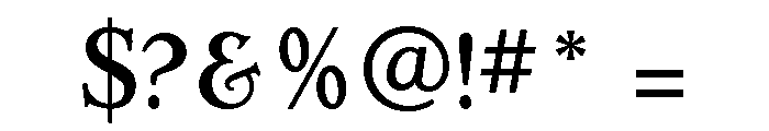 Erasmus Medium Small Caps Font OTHER CHARS