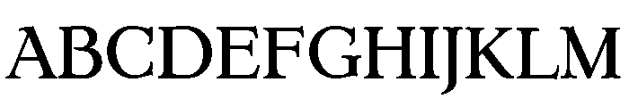 Erasmus Medium Font UPPERCASE