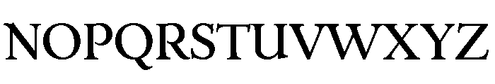 Erasmus Medium Font UPPERCASE