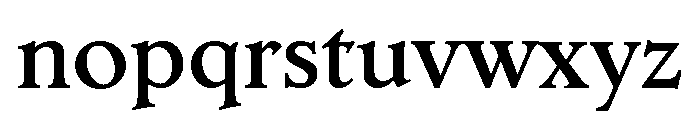 Erasmus Medium Font LOWERCASE