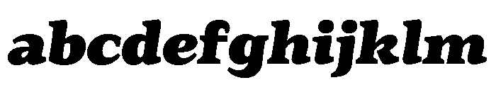 Eroika Slab Black Italic FONT