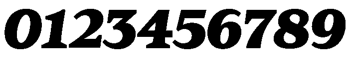 Eroika Slab Bold Italic Font OTHER CHARS