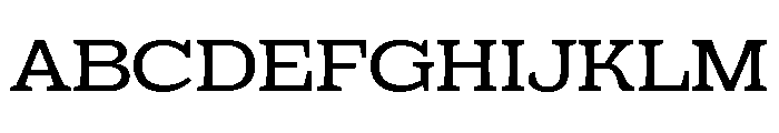 Eroika Slab Light Font UPPERCASE
