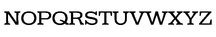 Eroika Slab Light Font UPPERCASE