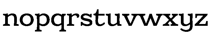 Eroika Slab Light Font LOWERCASE