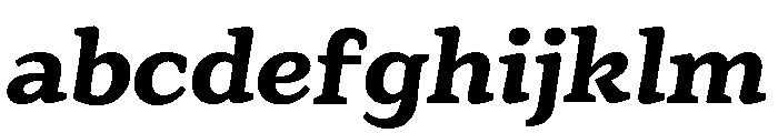 Eroika Slab Medium Italic FONT