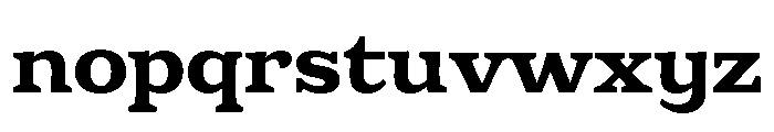 Eroika Slab Medium Font LOWERCASE